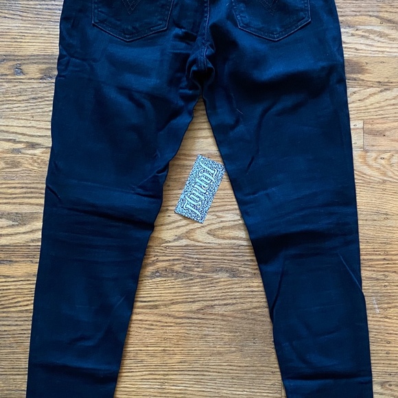 LEVIS 535 LEGGING JEANS DENIM BLUE PANTS SIZE 9S - Picture 5 of 7